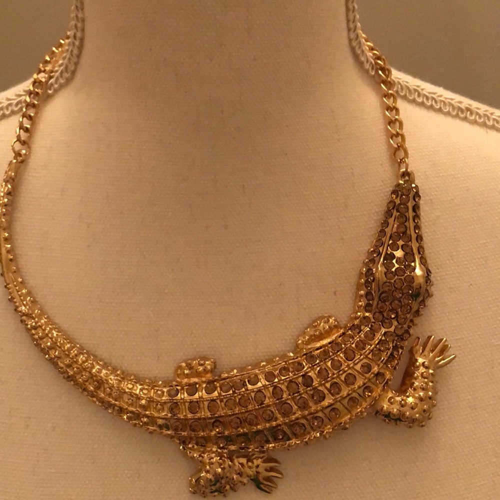 Statement Alligator Necklace